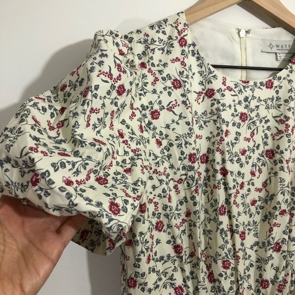 NWT WAYF Tiered Cut out Floral Maxi S - Picture 8 of 15